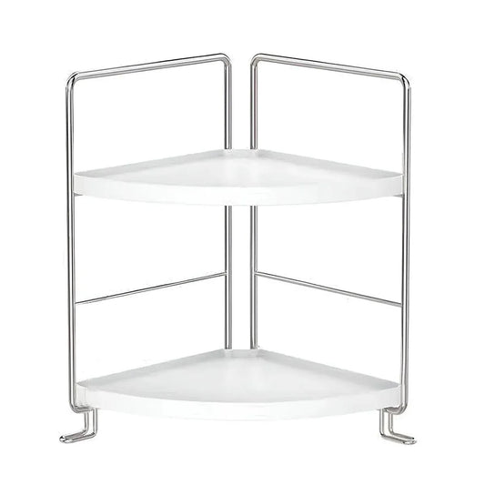 2 Tier Countertop Shelf Organizer Storage Rack for Kitchen Bathroom and Office