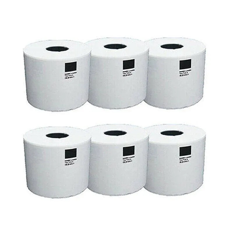 8 Rolls Compatible Brother Dk11201 400 Address Labels 29X90Mm Ql570 Ql700 Ql1050