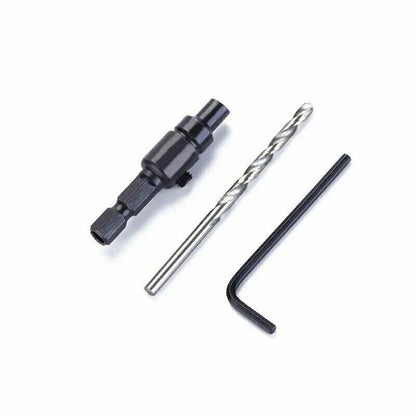 4PCS Countersink Drill Bit Set Woodworking Pilot Hole Hex Shank Tool
