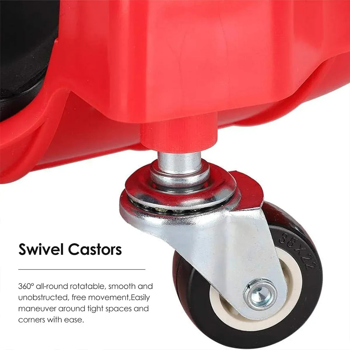 Bricklayer Knee Pad Tool Cart for Renovation For Construction Storage Anti-Slip