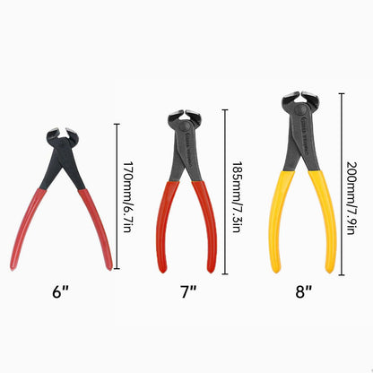 Nail Puller Nail Remover Tool Cutting Pliers Carpenter Tools End Cutting Pliers - 8 inch