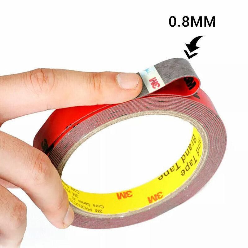 Vehicle 3M Strong Permanent Double Sided Super Sticky Versatile Roll Tape Craft - 8mm