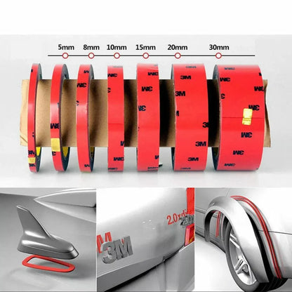 Vehicle 3M Strong Permanent Double Sided Super Sticky Versatile Roll Tape Craft - 8mm