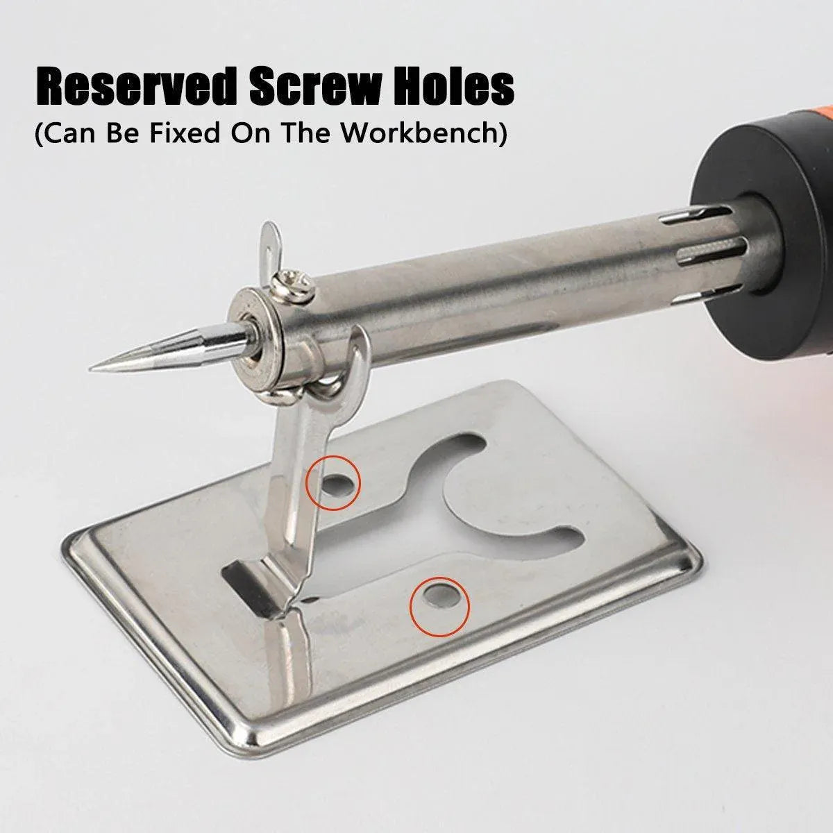 10pcs Soldering Iron Stand Y Type Fixed Plate Holder Soldering Iron Station Set