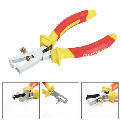 Wire Stripping Pliers Provide Comfortable Grip and Effortless Cutting Durable