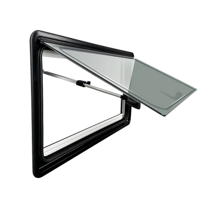 RV Caravan Camper Van Hinged Push Out Window Motorhome Exit Window 900mm x 500mm