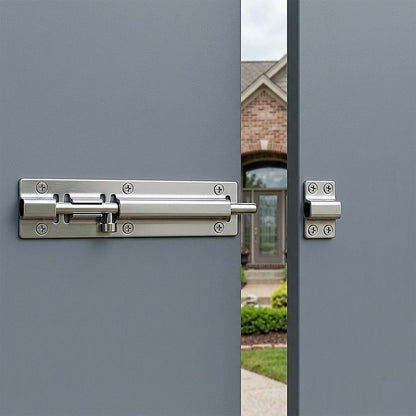 20cm Stainless Steel Sliding Door Lock Latch 10pcs Heavy Duty Security Bolt For Gates