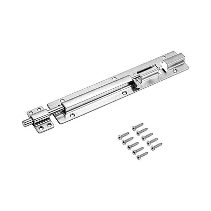 20cm Stainless Steel Sliding Door Lock Latch 10pcs Heavy Duty Security Bolt For Gates