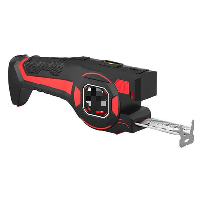 5M 3-in-1 Laser Tape Measure with Dual Laser Levels and Rechargeable Battery - 25mm Self-Locking Steel Blade, High Precision Digital Ranging Tool for Construction and Renovation