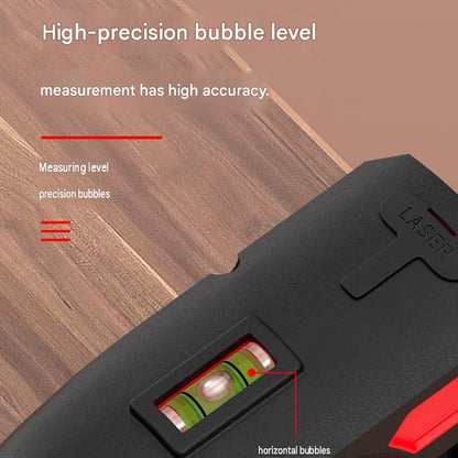 5M 3-in-1 Laser Tape Measure with Dual Laser Levels and Rechargeable Battery - 25mm Self-Locking Steel Blade, High Precision Digital Ranging Tool for Construction and Renovation