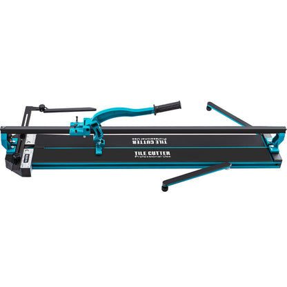 Tile Cutter 47in Cutting Tool w/ Laser Guide Single Rail Double Brackets