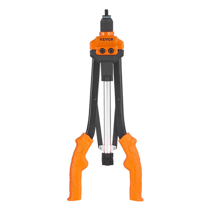 VEVOR Rivet Nut Tool, 16” Rivnut Tool Kit with 13PCS Metric and SAE Mandrels, 186PCS Rivet Nuts, M3, M4, 10-24, M5, M6, 1/4-20, 8-32, 5/16-18, M8, 3/8-16, M10, M12, 1/2-13, Semi-auto Retraction