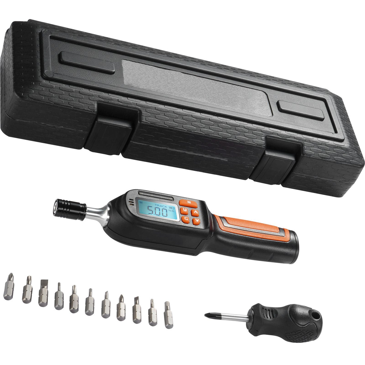 Digital Torque Screwdriver 1/4" Range 2.65-70.67in/lb w/ 0.01N.m Increment