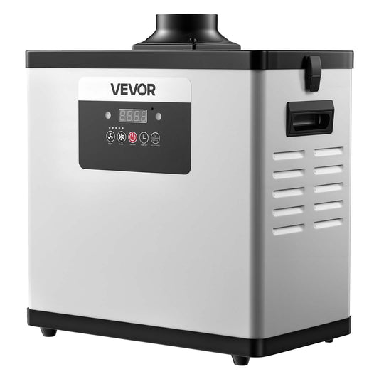 Solder Fume Extractor, Upgraded 4-Stage Filtration Soldering Smoke Absorber with 510 m³/h Strong Suction, 10-Speed & Remote Control Brushless Smoke Extractor for Laser Engraving, 3D Printing
