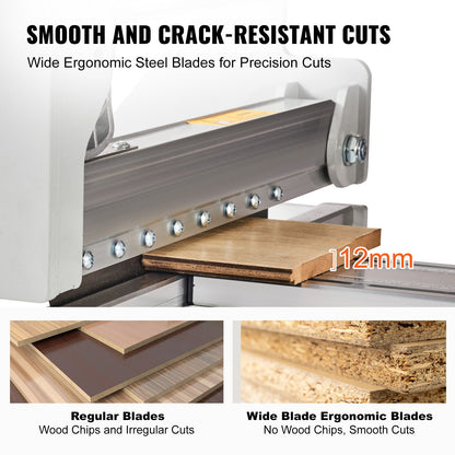 Floor Cutter 330mm, Cuts Vinyl Plank, Laminate, Engineered Hardwood, Siding, 12mm Cutting Depth Effortless And Easy Cutting, Vinyl Plank Cutter for LVP, WPC, SPC, LVT, VCT, PVC, and More