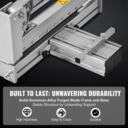 Floor Cutter 330mm, Cuts Vinyl Plank, Laminate, Engineered Hardwood, Siding, 12mm Cutting Depth Effortless And Easy Cutting, Vinyl Plank Cutter for LVP, WPC, SPC, LVT, VCT, PVC, and More