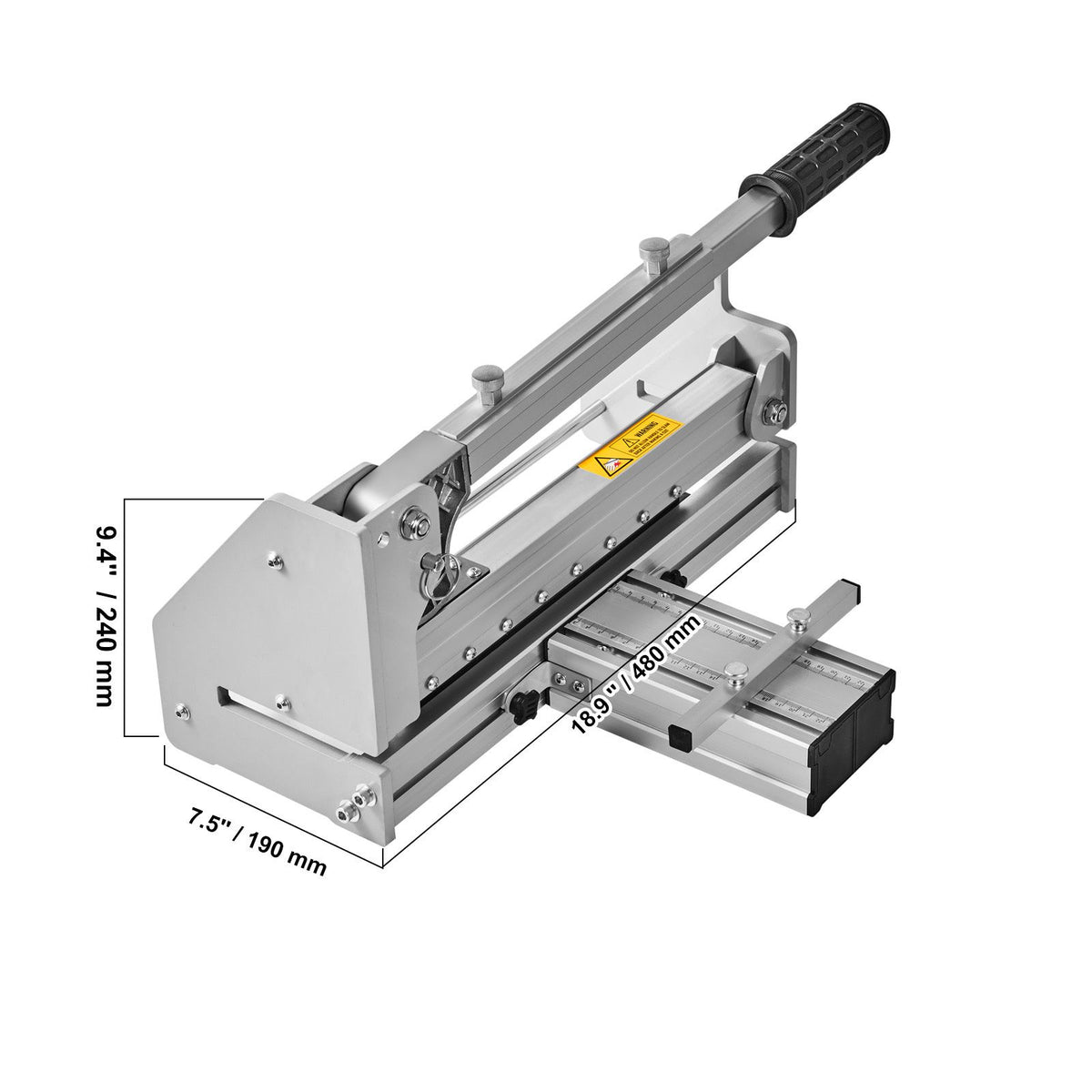 Floor Cutter 330mm, Cuts Vinyl Plank, Laminate, Engineered Hardwood, Siding, 12mm Cutting Depth Effortless And Easy Cutting, Vinyl Plank Cutter for LVP, WPC, SPC, LVT, VCT, PVC, and More