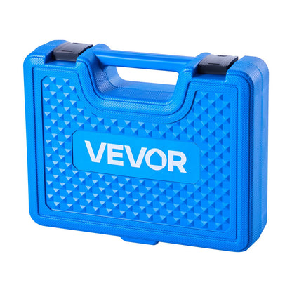 VEVOR Bearing Press Kit, 14 Pcs, Bearing Race and Seal Driver Set with Bushings and Adapters, Bushing Driver Tool Set, Heavy Duty Carbon Steel Seal Removal Installation Tool Kit with Storage Case