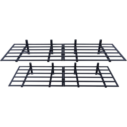 VEVOR 2PCS 72x24in Garage Storage Shelving Wall Mounted Heavy Duty Shelves Rack
