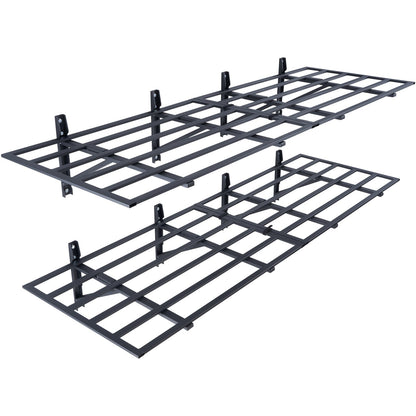 VEVOR 2PCS 72x24in Garage Storage Shelving Wall Mounted Heavy Duty Shelves Rack